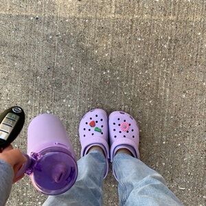 Crocs Unisex Classic Lined Clog Warm Fuzzy Feelings